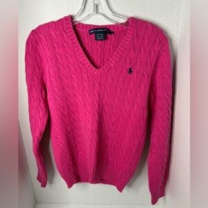 Cute Ralph Lauren Sport Polo Sweater, Size Large